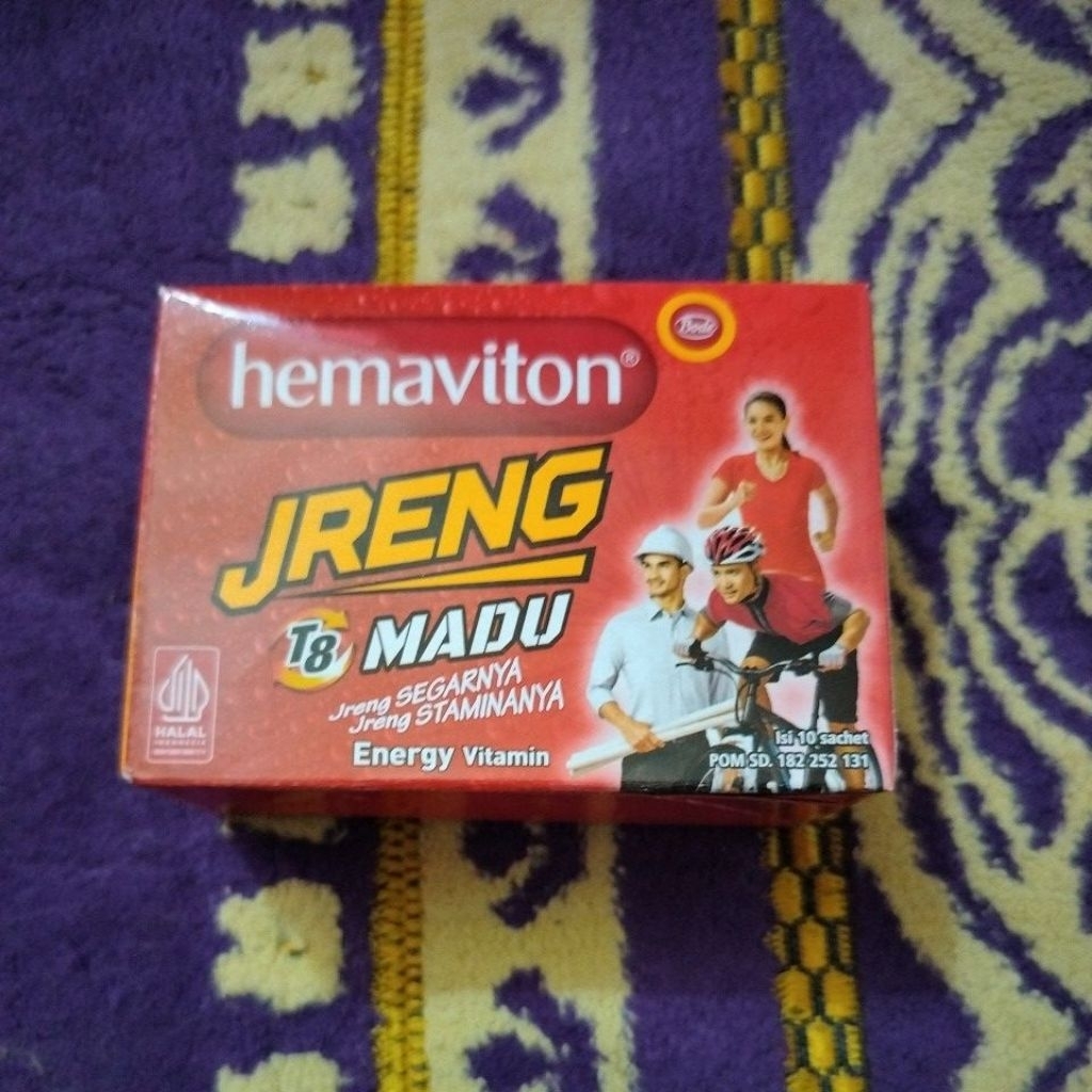 

Hemaviton jreng 1 box isi 10 sachet