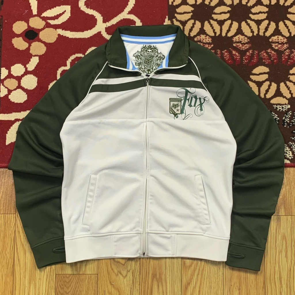 FOX RACING TRACKTOP JACKET SIE XL | FOX RACING TRACK JACKET | FOX RACING TRACKSUIT | FOX RACING JACK