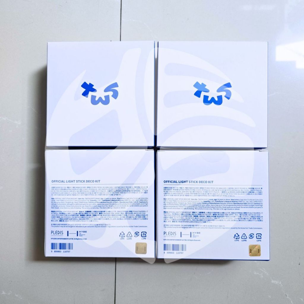 [READY] TWS Official Lightstick LS Deco Kit 24/7 With Us Fan Meeting Tour Merchandise Weverse Shop F