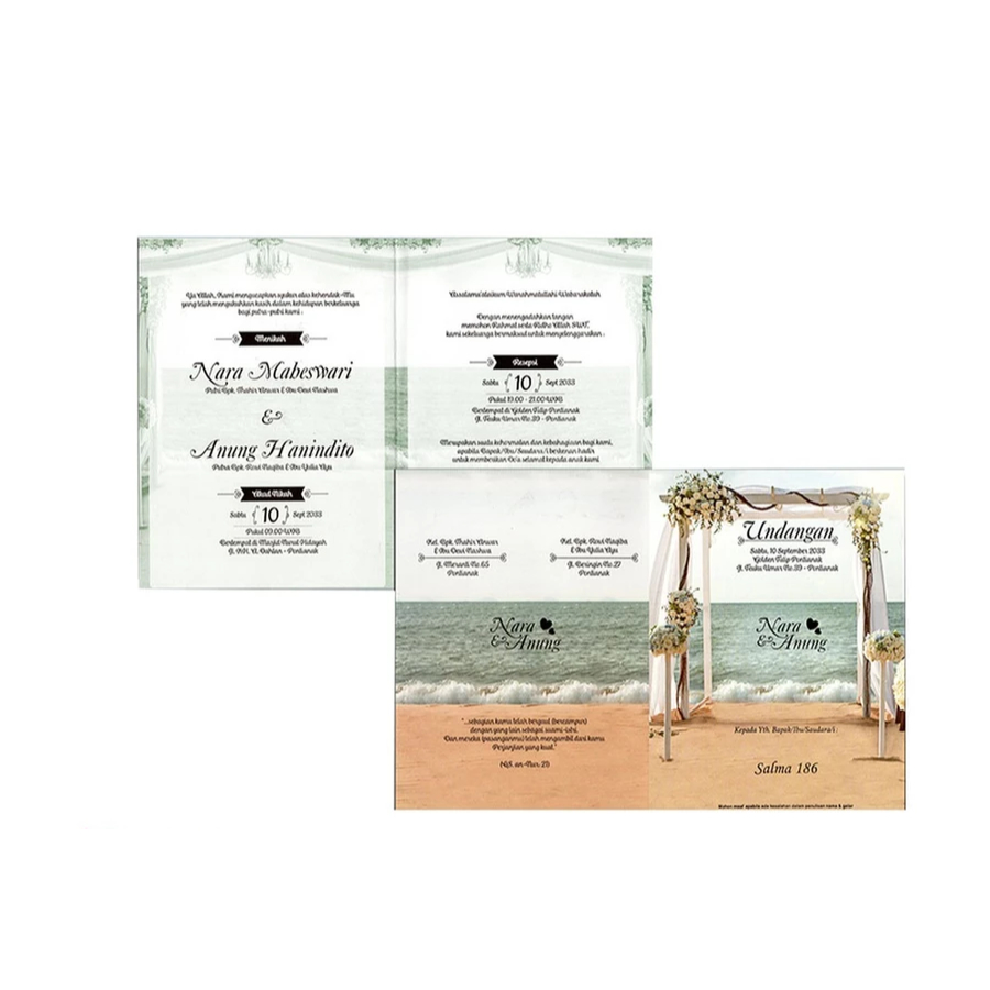 

Undangan pernikahan Murah Elegan