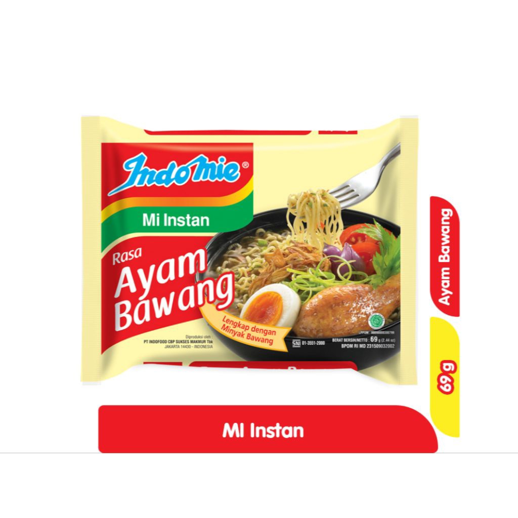 

INDOMIE mie instan Ayam Bawang 69gram