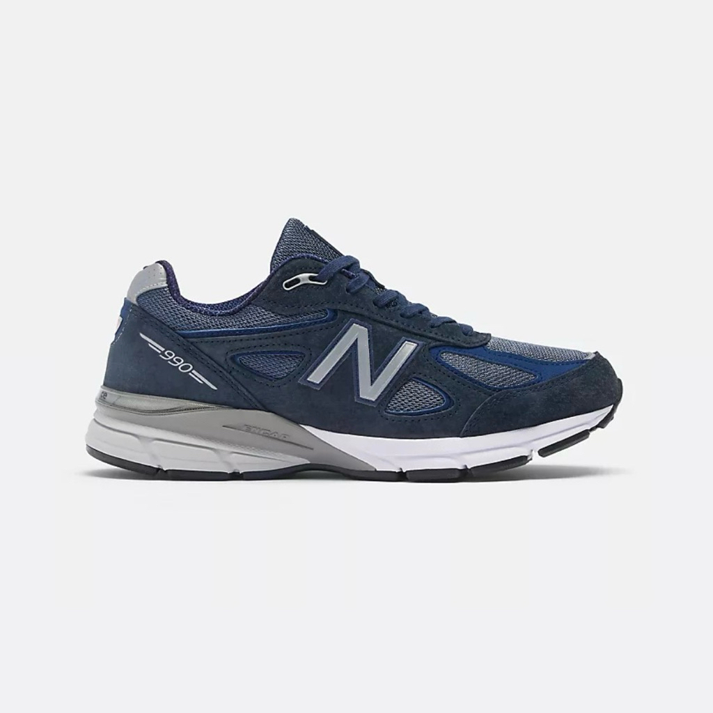 NB 990v4 Navy Made in USA PIG SKIN (U990NV4)