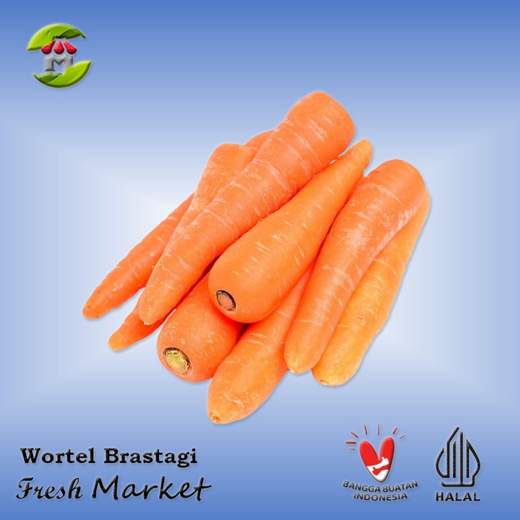 

[BOGOR] Wortel Brastagi Pack 450gr - 500gr