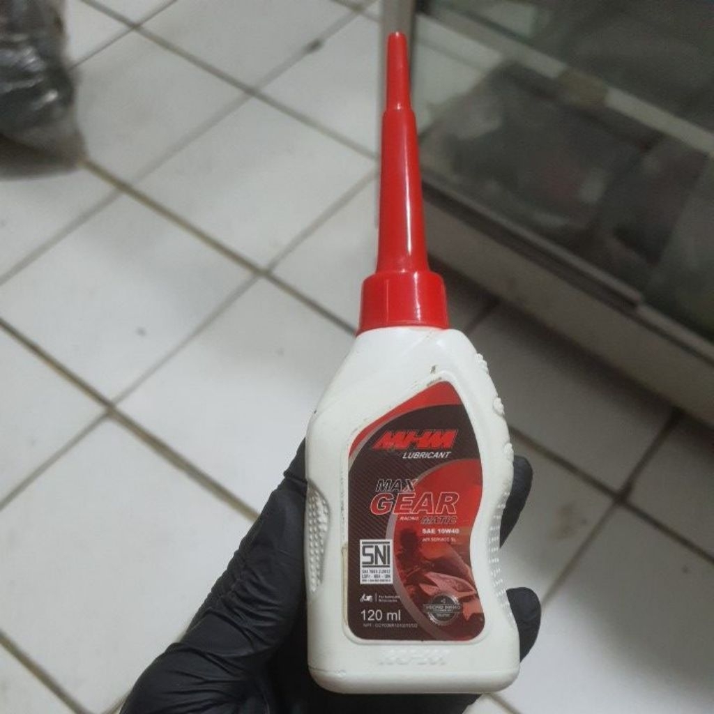 Oli Gardan Motor Matic MHM MAX GEAR RACING MATIC 10W40 120ml – Gardan Halus, Tarikan Mulus