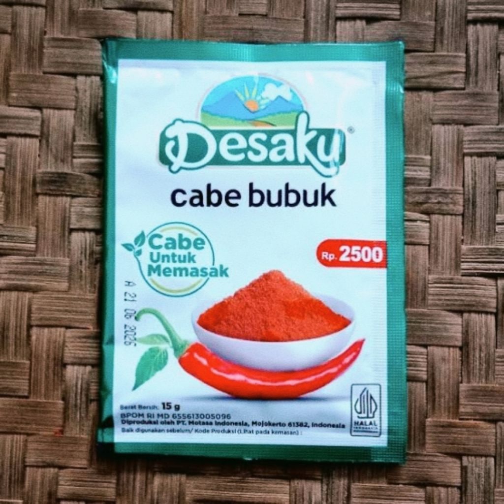 

Desaku cabe bubuk sachet 15 gr