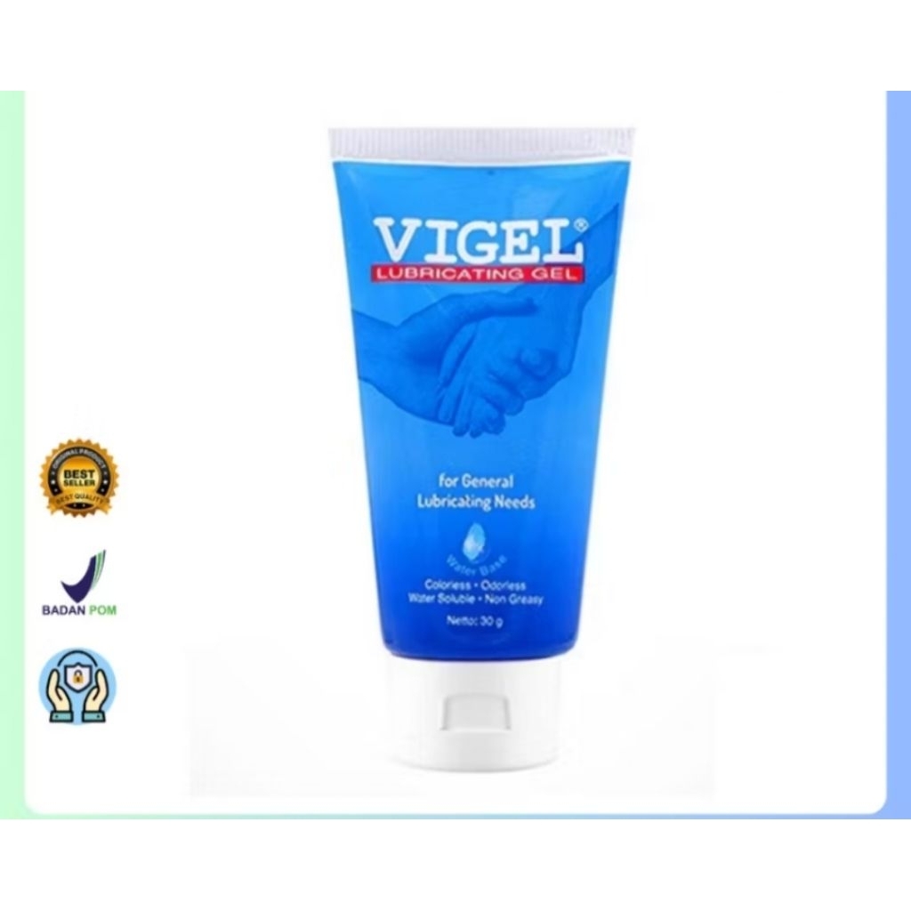 Vigel Lubricating Gel pelumas vagina/Kondom