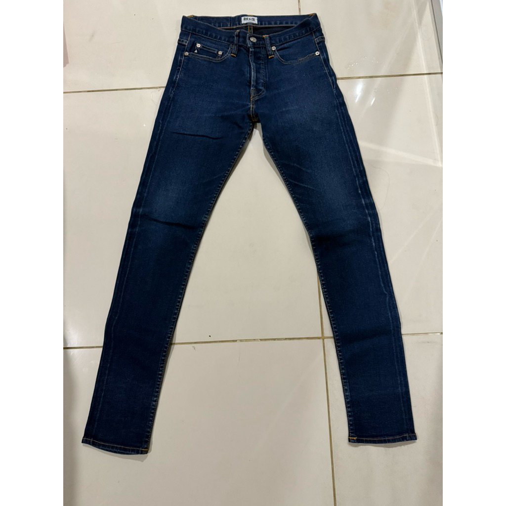 celana skinny jeans biru aye & co aye n co ayenco aye and co ayesndco aye&co Tight Tapered