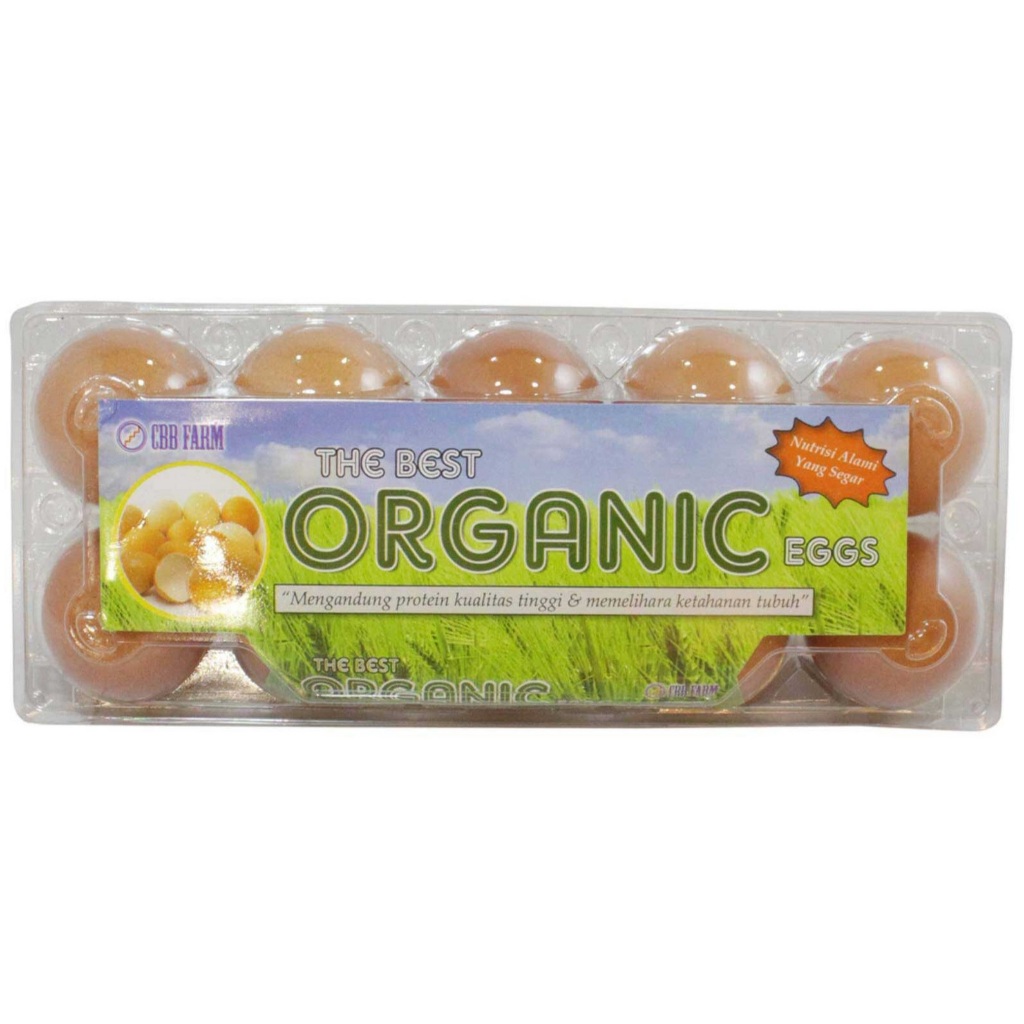 

CBB FARM THE BEST ORGANIC EGGS ISI 10 PCS