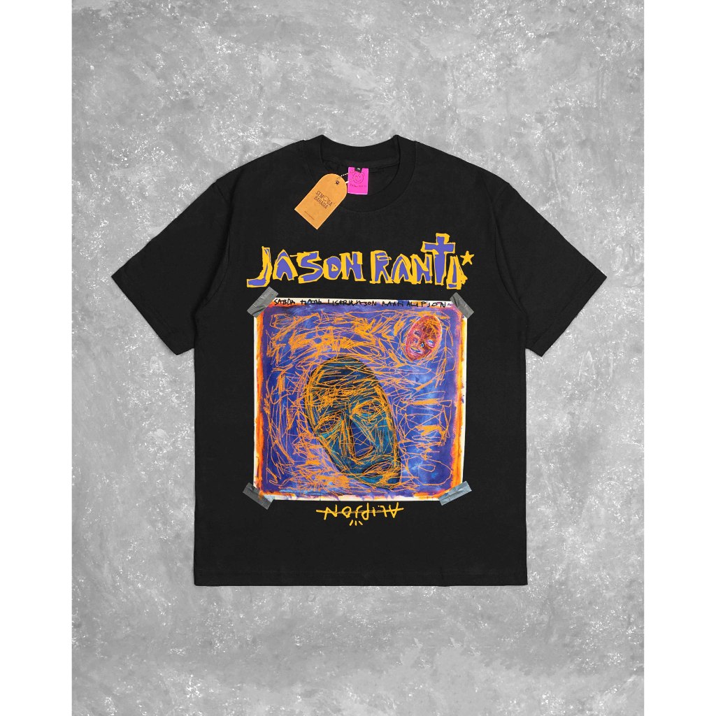 Jason Ranti x Alipjon - Sabda Jejeboy | Tshirt (Black)