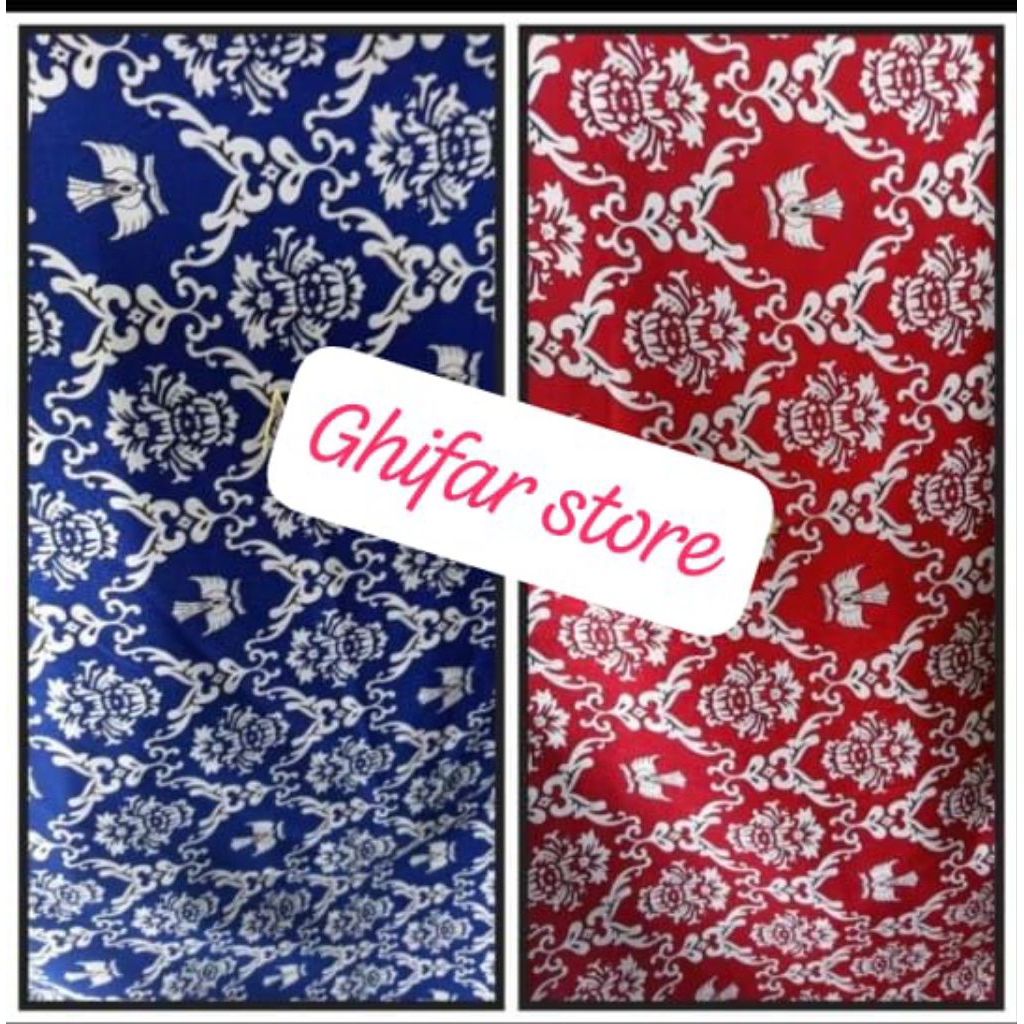 Batik Sekolah SD MI SMP Kain Batik Seragam