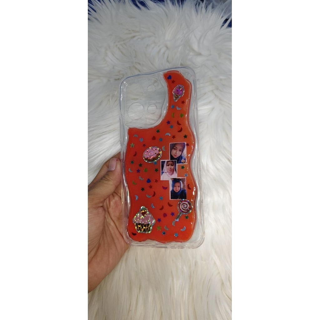 case hp custom foto, case hp resin