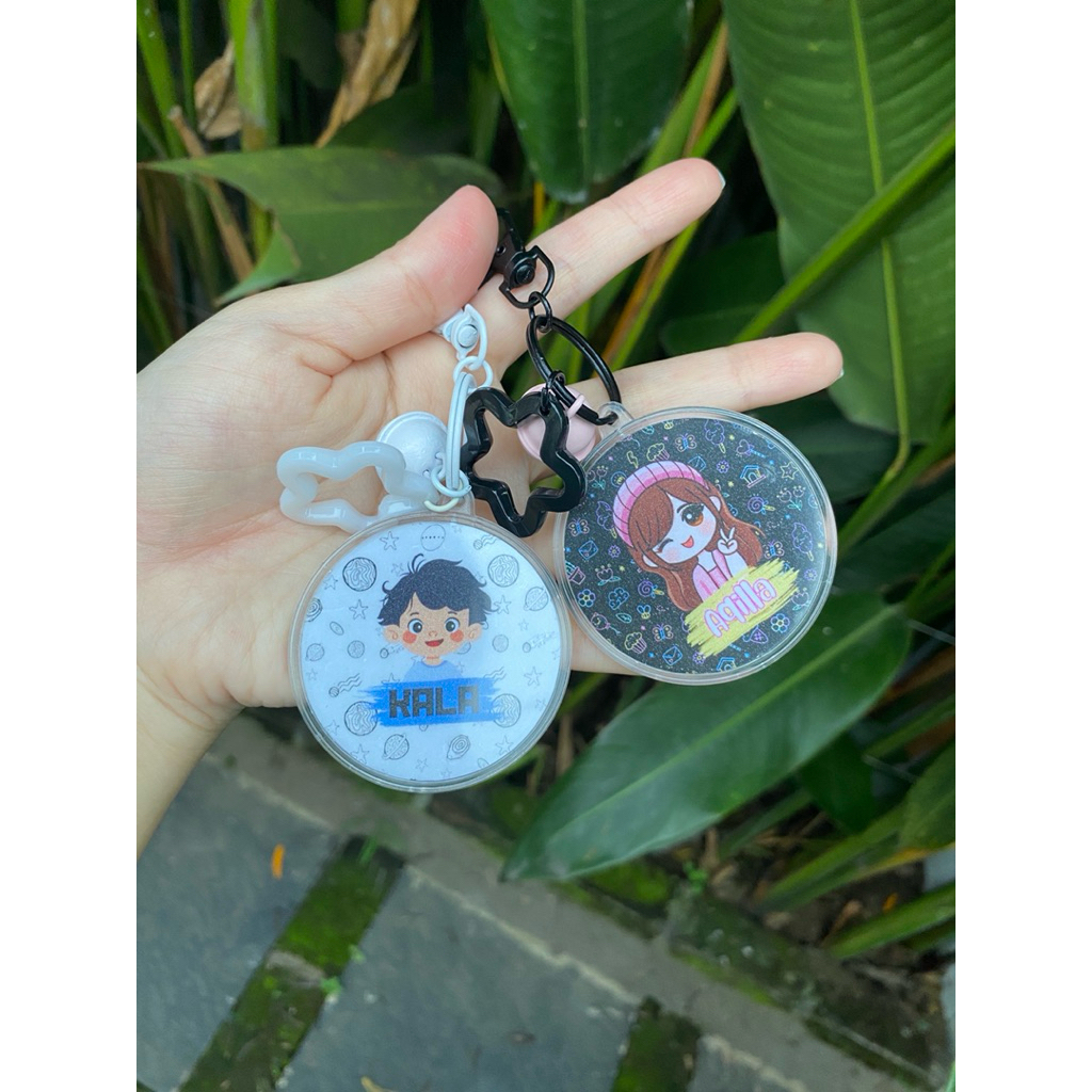 

(INSTANT) CUSTOM GANTUNGAN KUNCI SATUAN