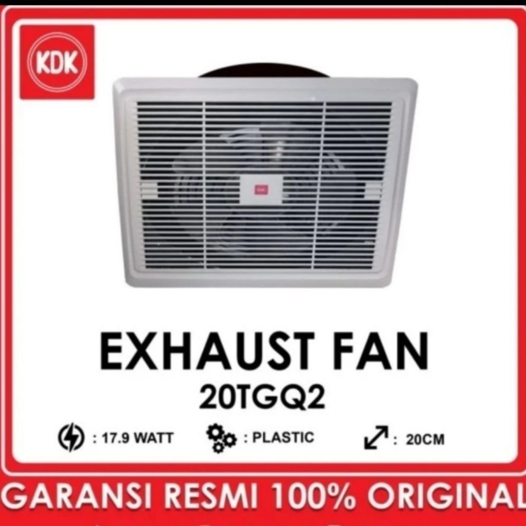 Exhaust Fan Plafon KDK 20TGQ (8 Inch)