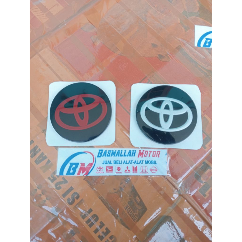 emblem logo dop roda Toyota Fortuner original