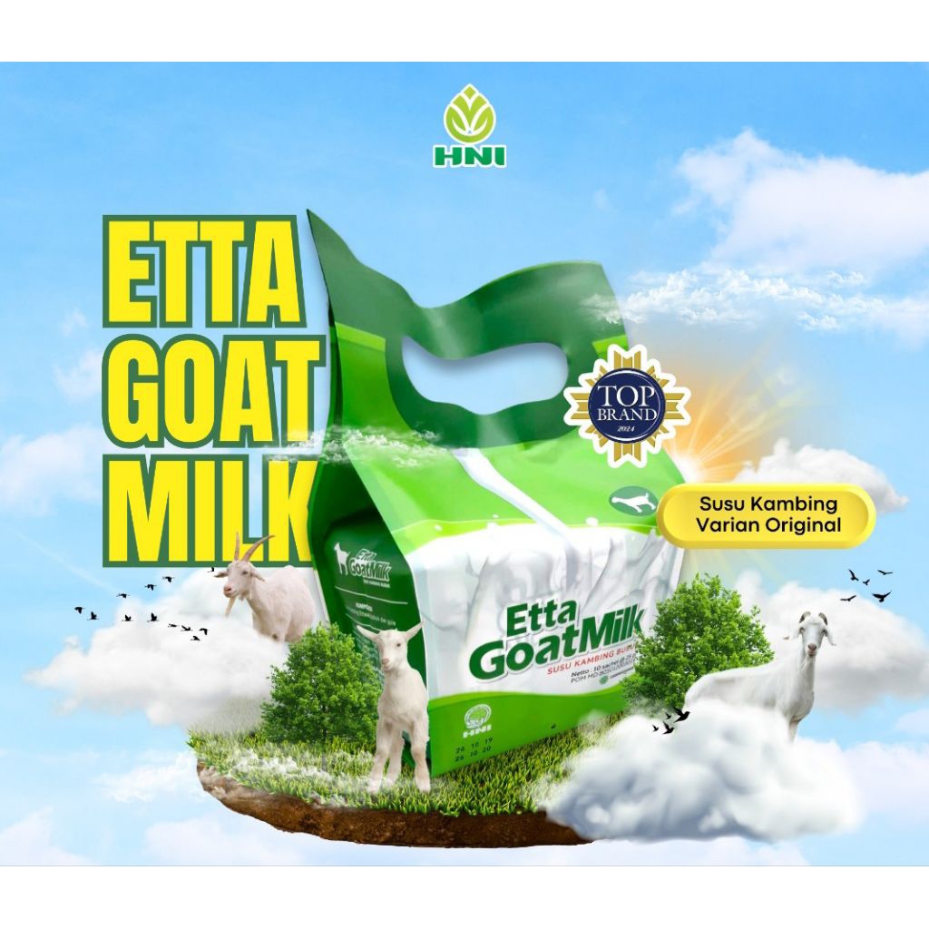 

susu kambing etta goat milk original isi 10 sachet HNI HPAI harga murah kualitas premium