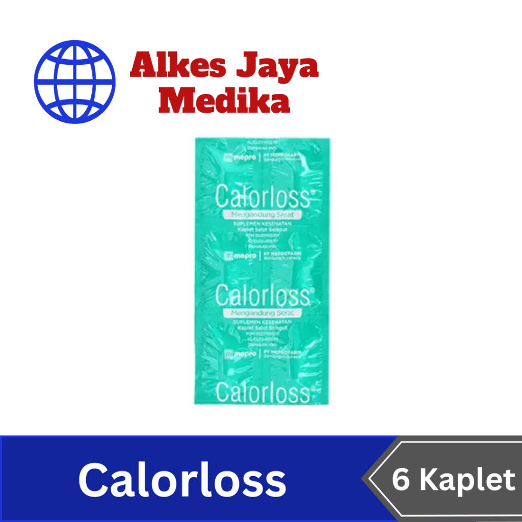 Calorloss Strip Isi 6 Kaplet - Obat Diet