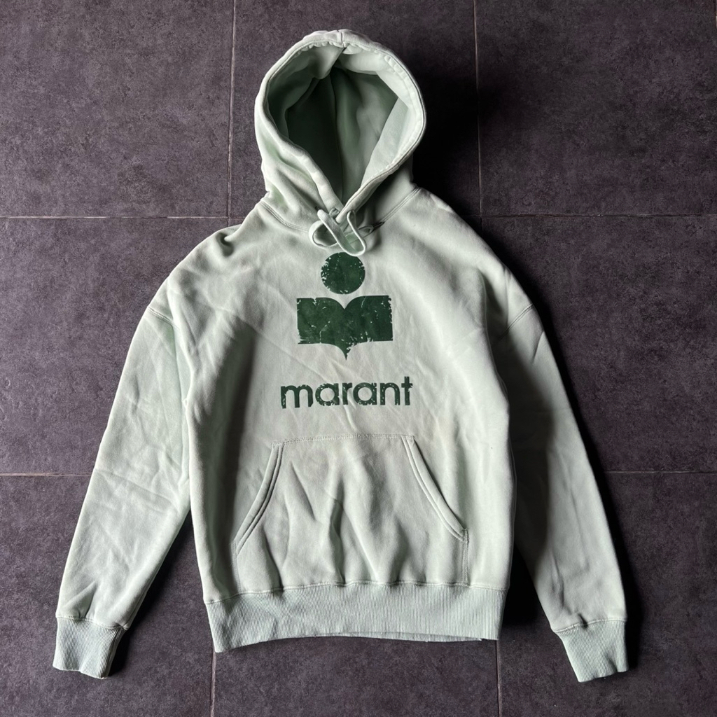 Isabel Marant Vintage Hoodie (Pastel Green)