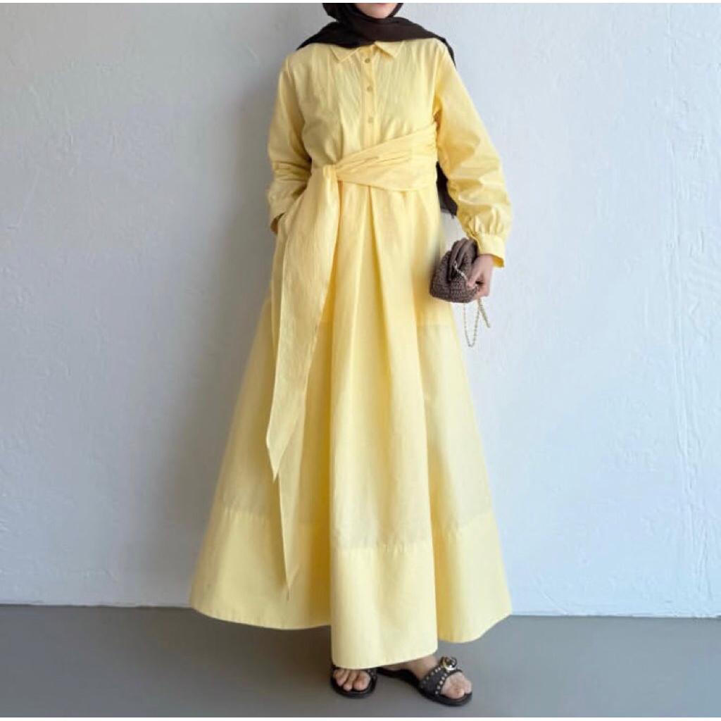 BIANCA DRESS KATUN POPLIN