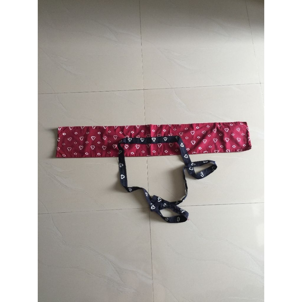 preloved Obi belt - merah