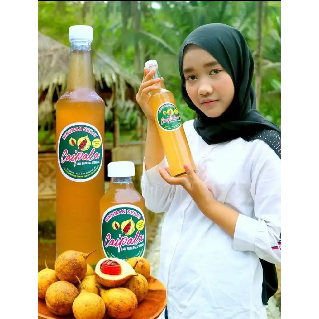 

Cai pala minuman ektrak buah pala