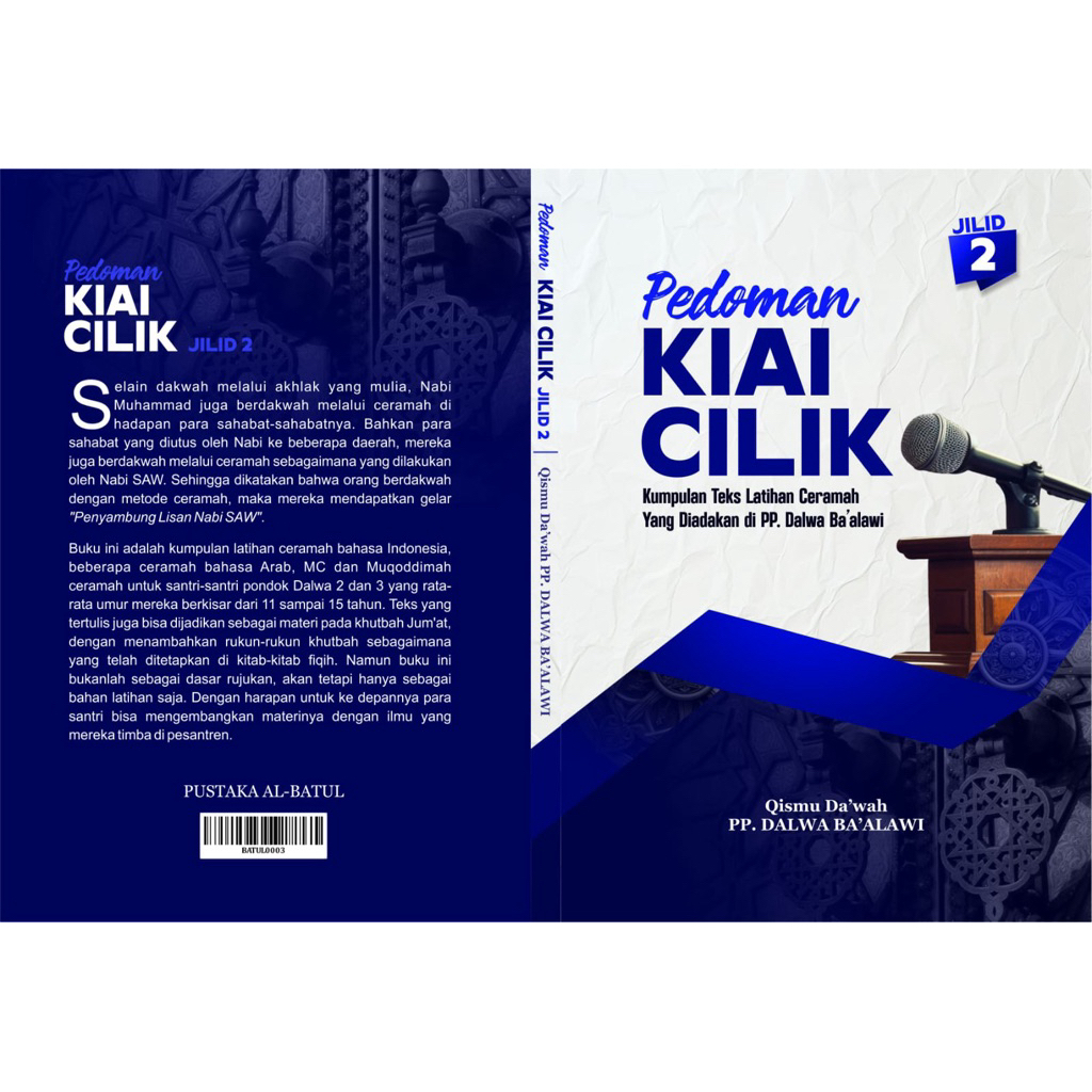 BUKU || Latihan Pidato "Pedoman Kyai Cilik" Kumpulan Latihan Ceramah