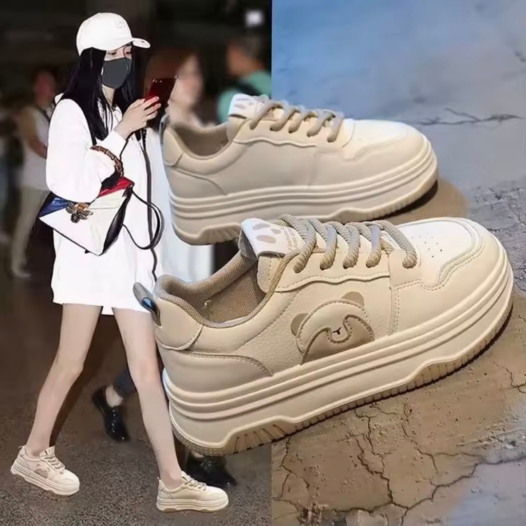 Sepatu Wanita Ser Senam Ibuibu Soes Remaja Senekaker Spatu Sekolah Korean Style Keluarn 2025 Sapatu 
