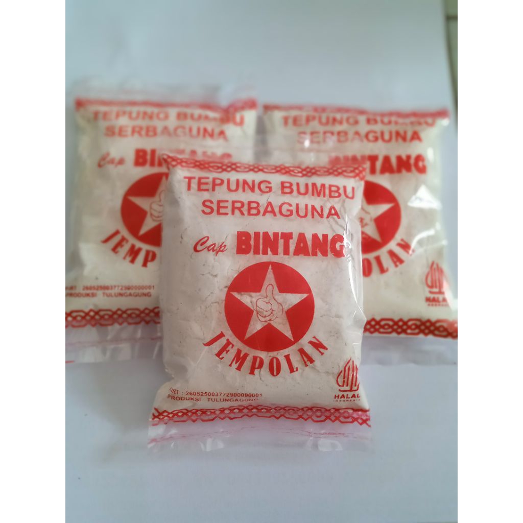 

Tepung serba guna cap bintang jempolan