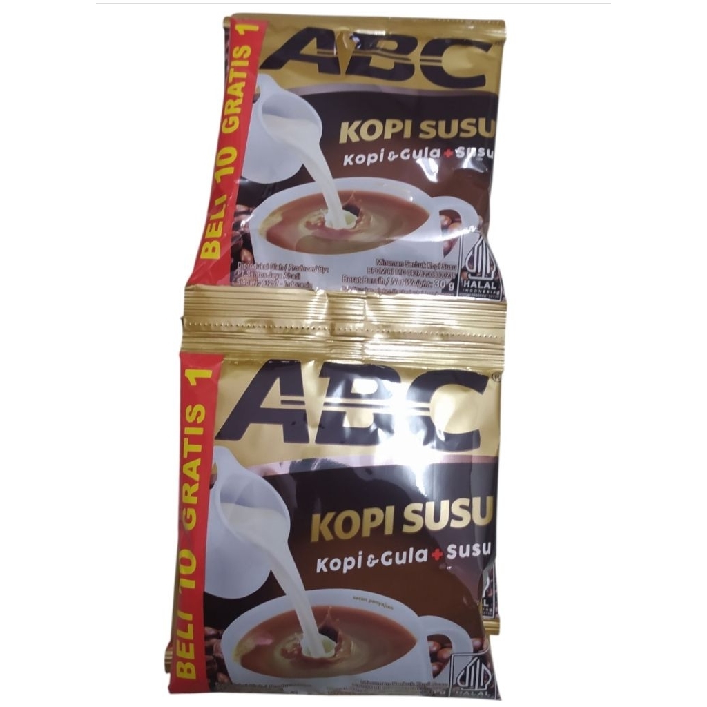 

KOPI ABC SUSU ( 1 Rtg ISI 11 sachet )