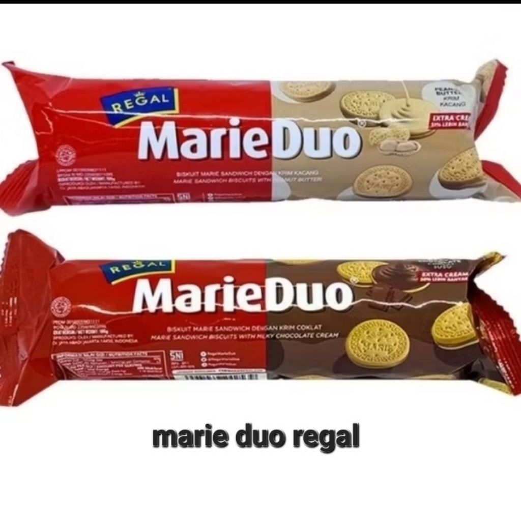 

Biscuit regal marie duo
