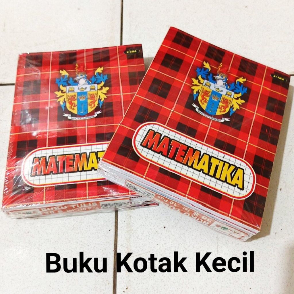 

1 Pak Buku Kotak Kecil 38 Lembar isi 10 Pcs