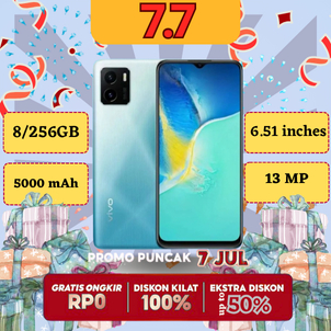 tokobueyo VIVO Y15S RAM 8/256 GB FULLSET TERMURAH BERGARANSI 12 BULAN