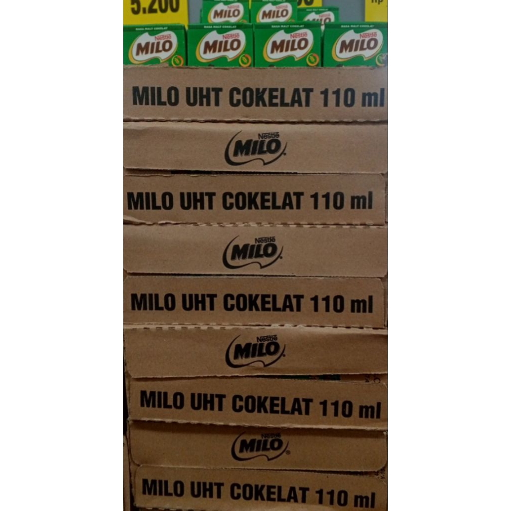 

MINUMAN MILO KEMASAN 110 ML HARGA SATUAN