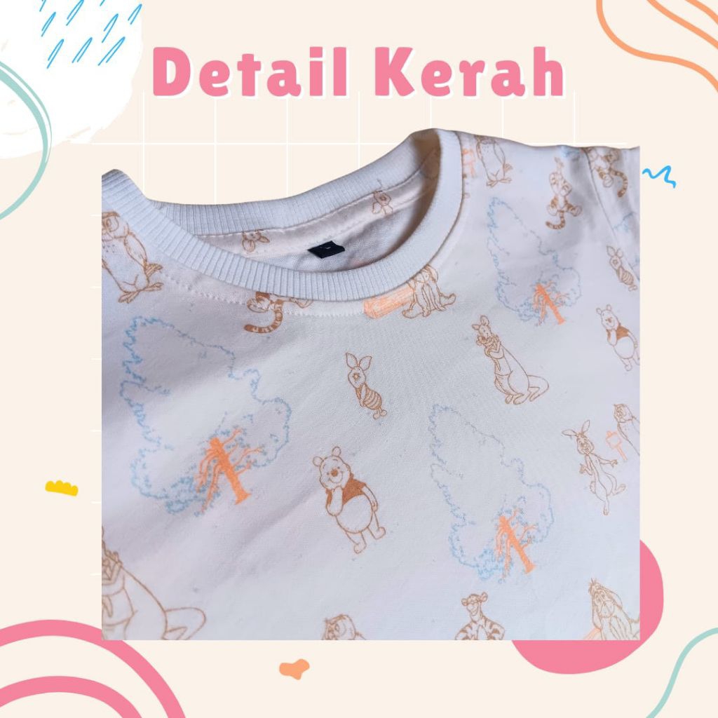 Kaos Anak winnie the pooh