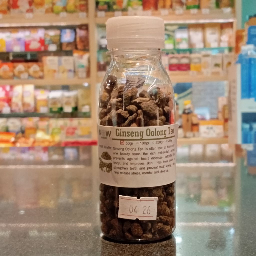 

Ginseng Oolong tea By NOW Market 50gr