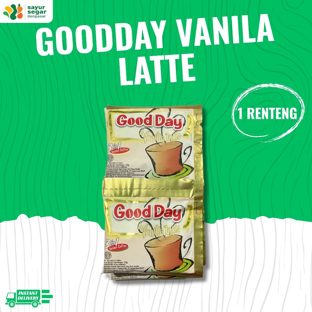 

Goodday Vanila Latte 1 renteng - Sayur Segar Denpasar