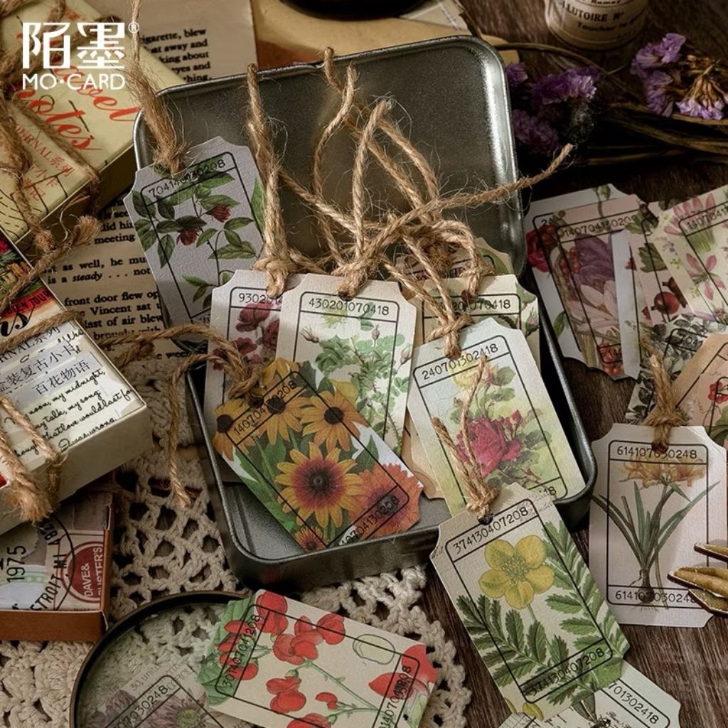 

Deco paper tema travel dan flower untuk scrapbooking journaling bujo / journaling kit