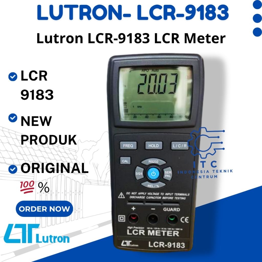 Lutron LCR-9183 LCR Meter
