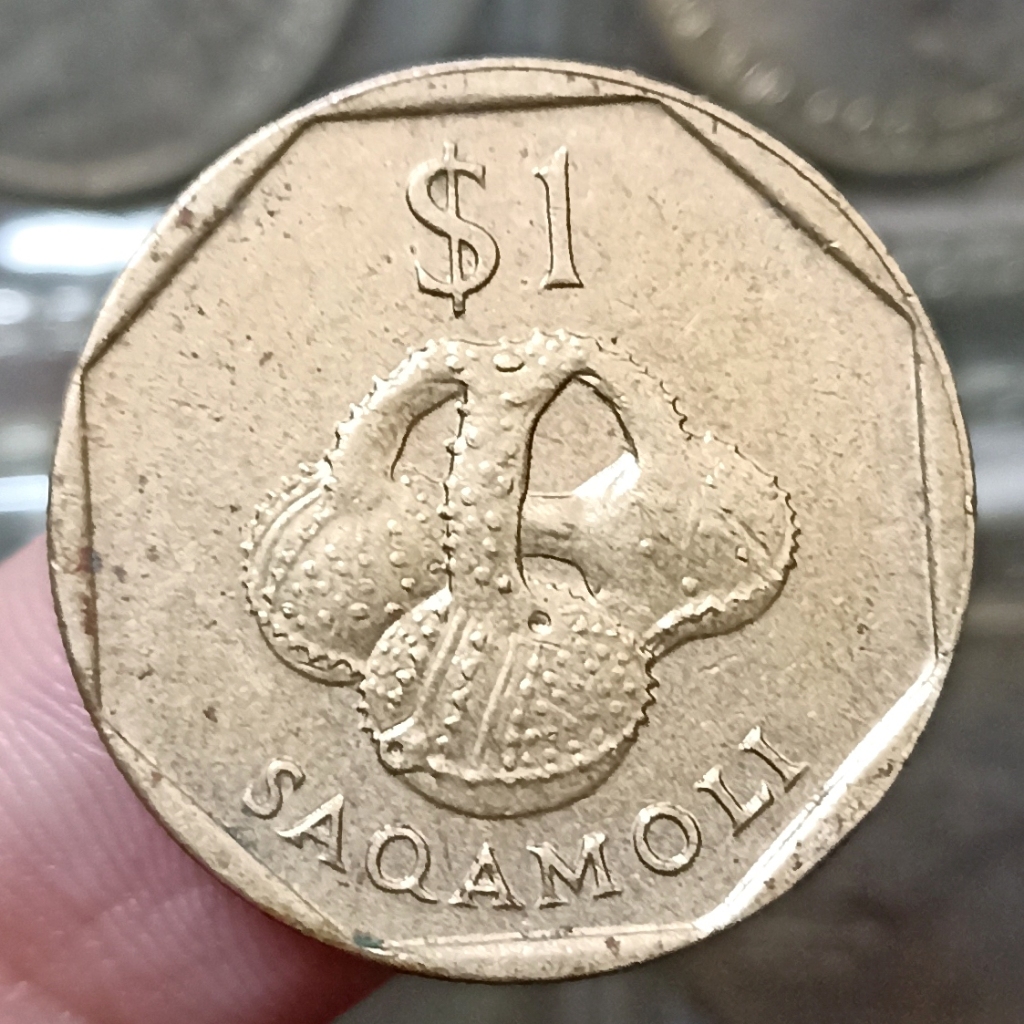 Koin Kuno Fiji 1 Dollar - Elizabeth II