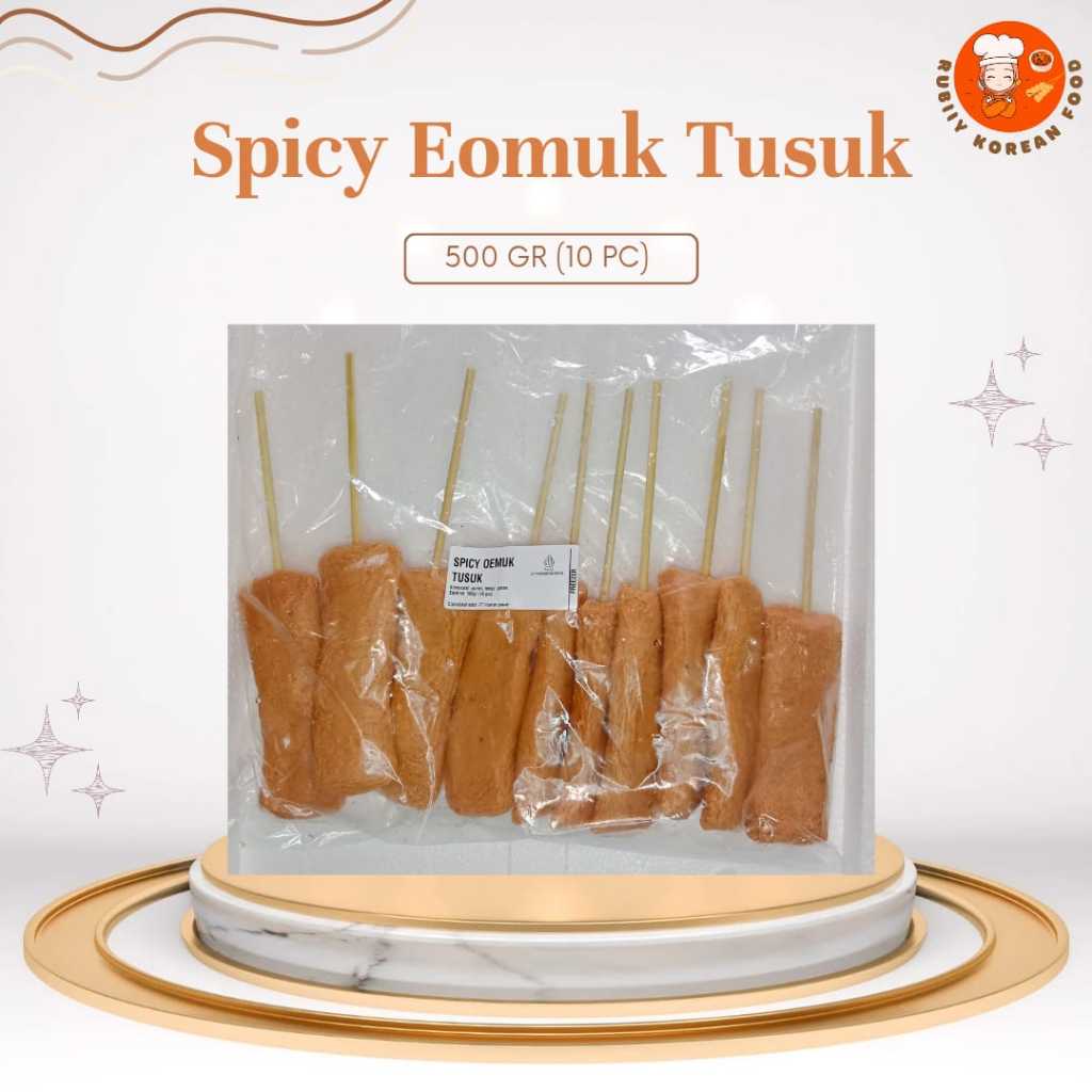 

Spicy Eomuk Tusuk 500gr / 10pcs