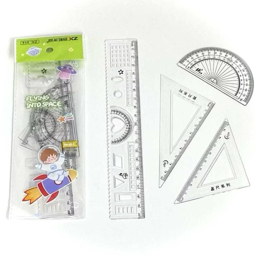

Penggaris Set 4in1 Isi 4 in 1 Stationery Set Gift Ruler