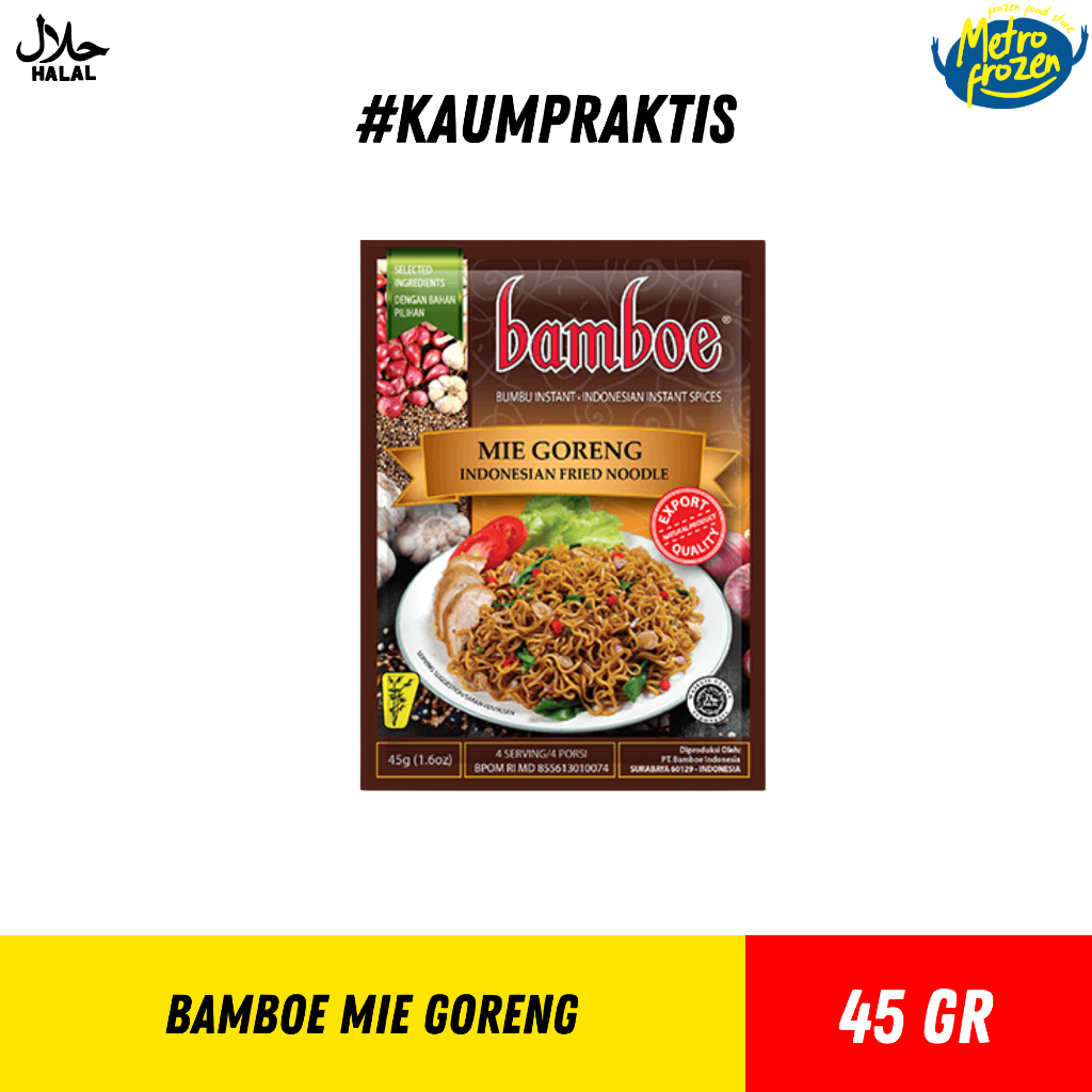

BAMBOE Mie Goreng 45gr
