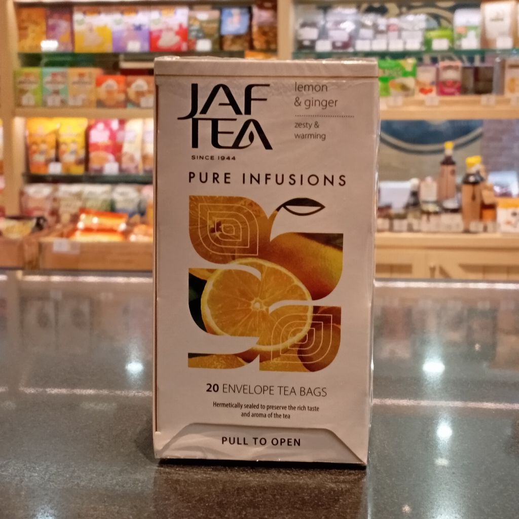 

Lemon & Ginger Tea (20 Bags) By Jaf Tea
