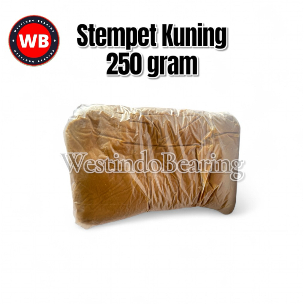 Stempet Grease Gemuk Pelumas Kuning 250gram