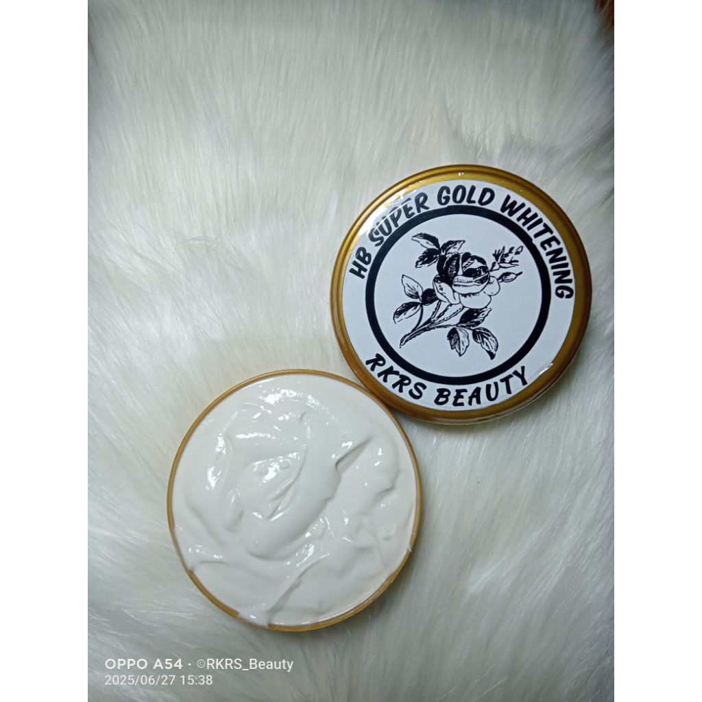 Hb super gold whitening 100gr , double dosis