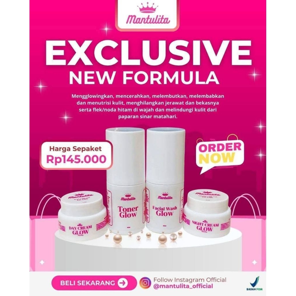 PAKET CREAM MANTULITA KEMASAN BARU