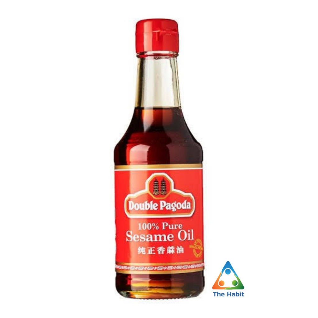 

(The Habit) Double Pagoda sesame oil 95ml/150ml - minyak wijen chee seng oil