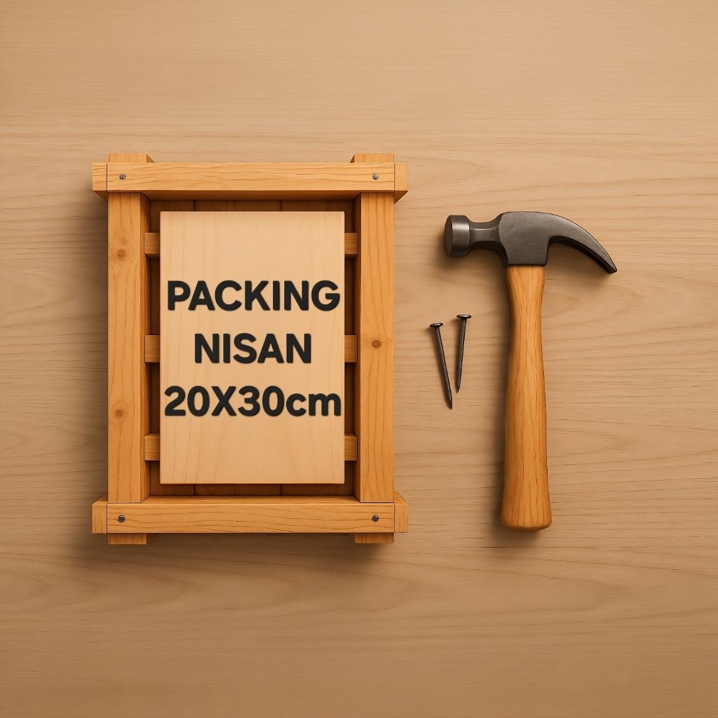 

Tambahan Packing Kayu untuk Nisan Ukuran 20x30 cm - Pelindung Aman untuk Pengiriman