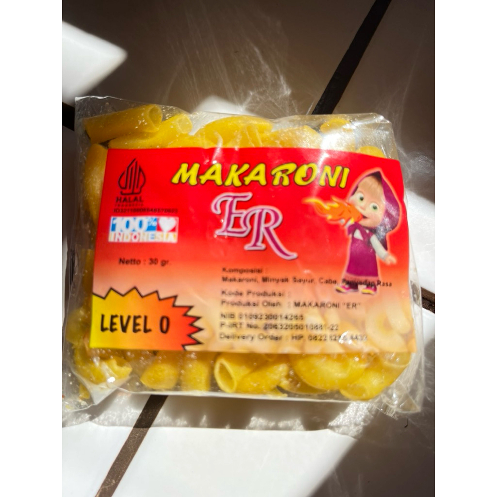 Badhemriki_ Makaroni Er Marsha - Makaroni Level - Makaroni Pedas Gurih - Mix Isi 24
