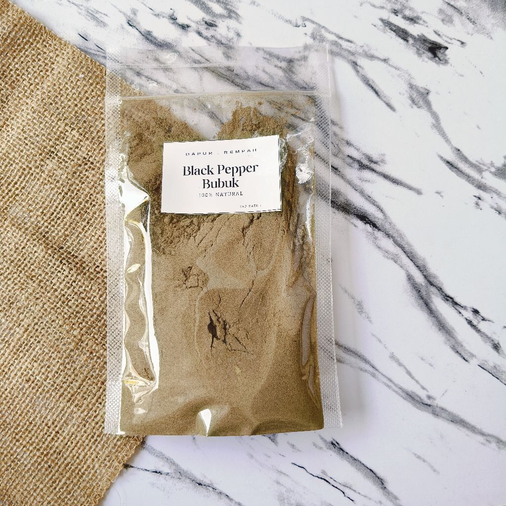 

Black pepper Bubuk Merica Hitam Lada Hitam Bubuk