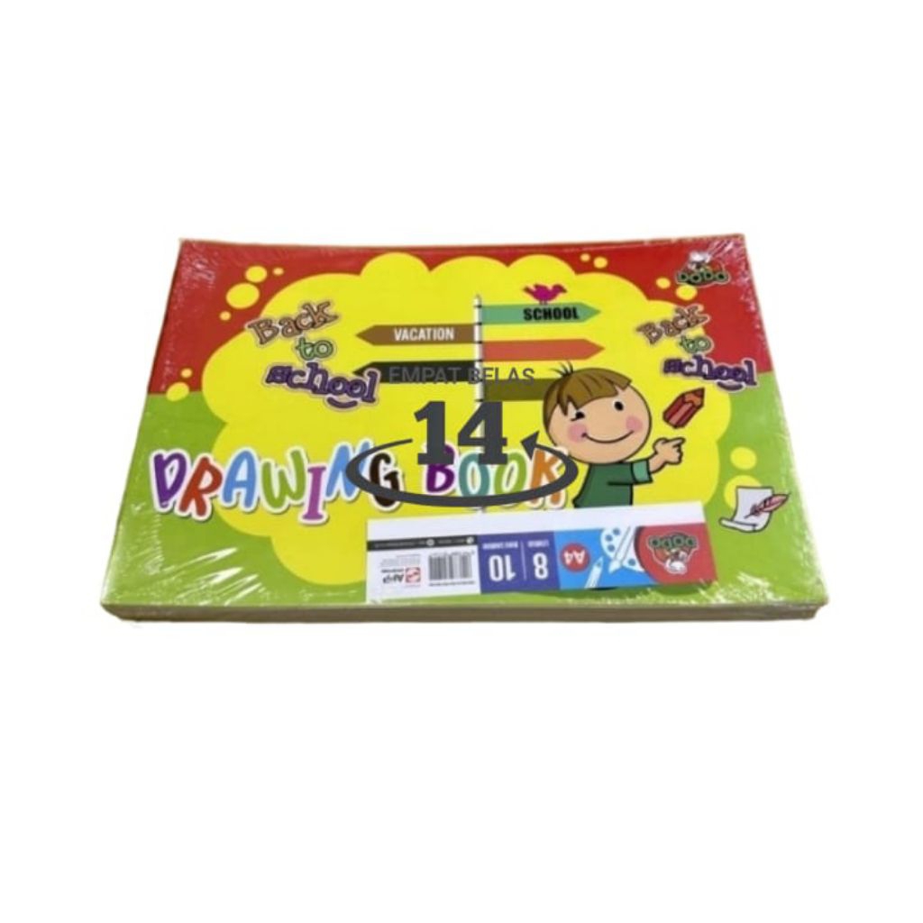 

1 Pak Buku Gambar A4 Dodo ( Isi 10 Buku )